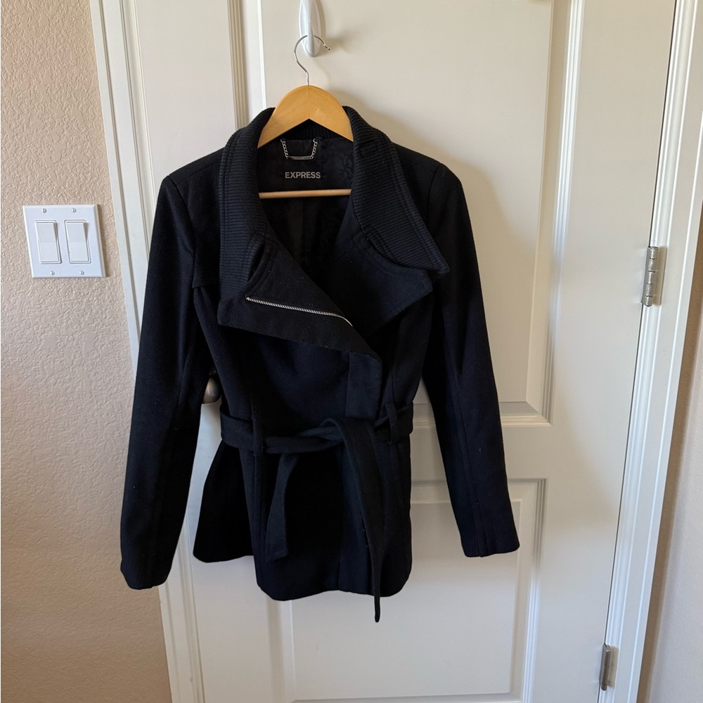 GUC Belted Coat from Express